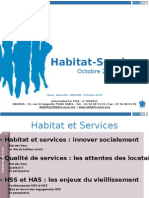 Presentation Habitat et  Services