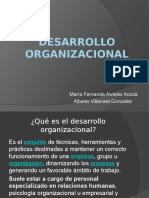 Desarrollo Organizacional