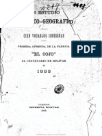 ROJAS, Arístides (1892) .Cien Vocablos Indigenas