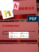 Uso de La H