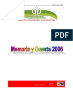 2006 Memoria y Cuenta Minamb 2006 PDF