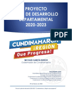 Proyecto Plan de Desarrollo 2020-2023 PDF