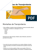 Montañas de Transjordania