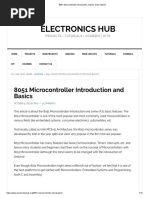 8051 Microcontroller Introduction, Basics and Features