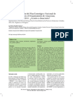 La Implementación Del Plan Estratégico Nacional de Mercados Verdes en El Departamento de Amazonas, Colombia, 2002-2011: ¿Acierto o Desacierto?