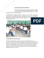 El Sistema Educativo en Guatemala