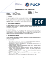 1civ15 Estructuras Metálicas Avanzadas-2019-1 PDF