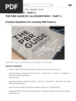 The PBR Guide - Part 2