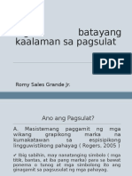 Modyul 1 Kahulugan at Kalikasan NG Akademikong Pagsulat