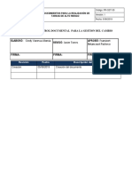 Procedimiento para La Realizacion de Las Tareas de Alto Riesgo