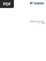 TAFJ Upgrade