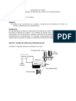 Laboratorio#8 - Diseño de Sistemas de Control Con Retroalimentación PDF