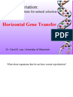 Genetic Variation:: Horizontal Gene Transfer