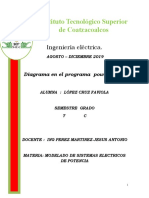 diagramas en el programa power world modelado 1