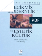 Gregory Jusdanis - Gecikmiş Modernlik Ve Estetik Kültür - Milli Edebiyatın İcat Edilişi