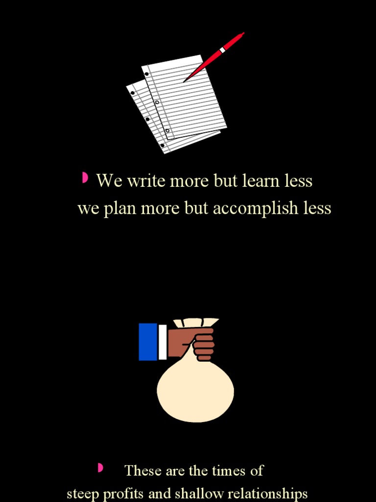 Modern Life: More Stuff, Less Meaning | PDF