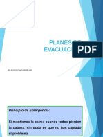 Planes de evacuación y fases de evacuación en