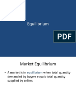 Topic 9 - Equilibrium