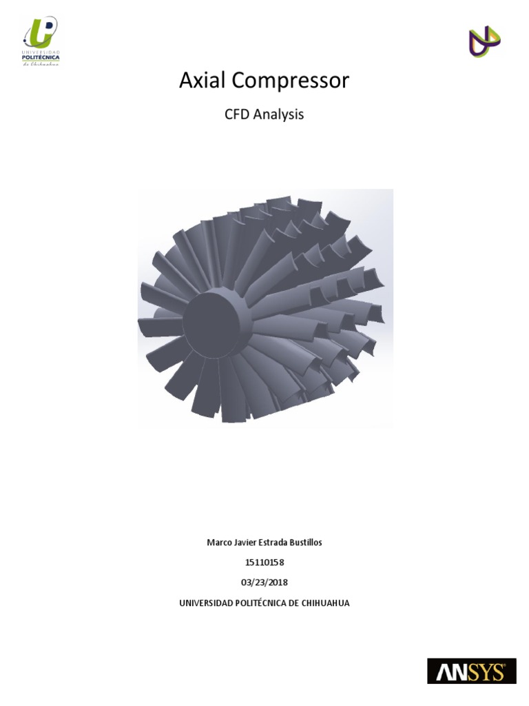 Analysis - Report - Axial Compressor - Marco Estrada - A81V | PDF ...