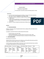 Evaluación Unidad 1 - Análisis Limchile S.A