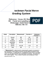 House Brackman Facial Nerve Grading System