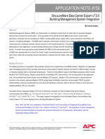 Apc Application Note #156: Struxureware Data Center Expert V7.2.0 Building Management System Integration