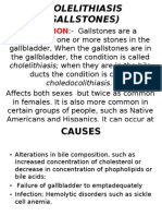 Gallstones: Causes, Symptoms and Treatment