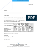 Documento Maestro word cartas