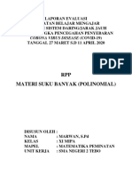 Laporan Evaluasi Daring Xi Mipa 04 April 2020