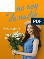 Yo No Soy de Nadie - Tamara Marin