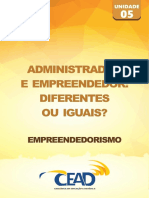 Empreendedorismo - Unidade 5 PDF