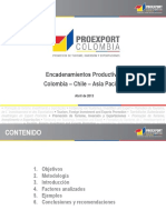Encadenamiento P. Colombia Chile
