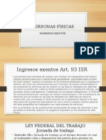 Ingresos exentos ISR tiempo extra y pensiones