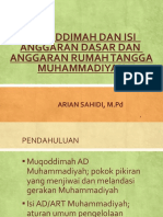 AD ART Muhammadiyah