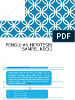 Materi 2 Pengujian Sampel Kecil