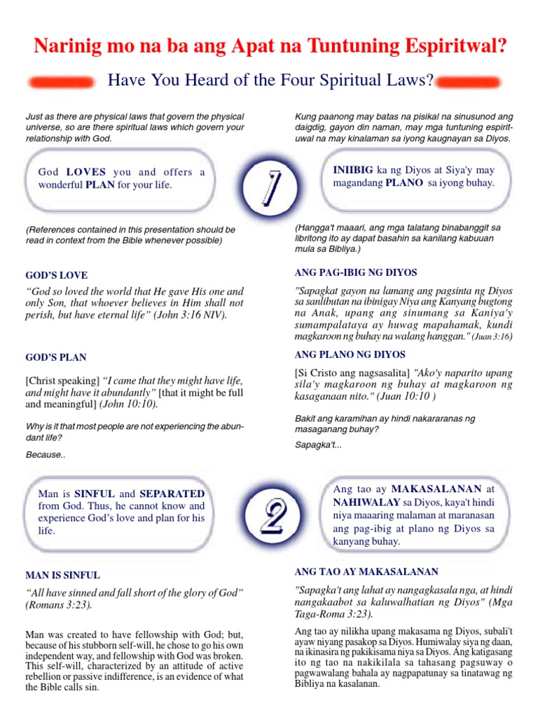 4 Spiritual Laws PDF