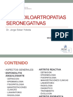 13ra Semana 4ta Sesion - Espóndilo Artropatia Seronegativa - Dr. Solari