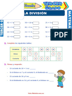 La División para Tercer Grado de Primaria