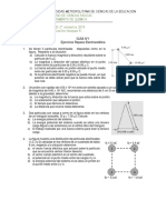 Guía N°1 Ejercicios Repaso Electroestatica PDF