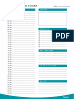 Daily Planner Template - TemplateLab - Com-1 PDF