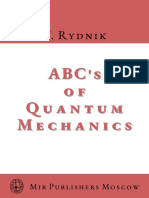 Rydnik ABCs of Quantum Mechanics Mir 2020