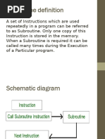 Subroutine