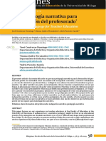 Contreras - Una Pedagogía Narrativa para La Formación Del Profesorado PDF