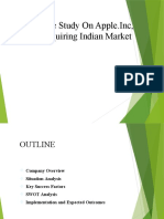 Case Study On Apple - Inc, Acquiring Indian Market