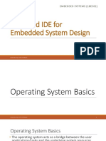 Embedded Systems (18EC62) - RTOS and IDE For Embedded System Design (Module 5)