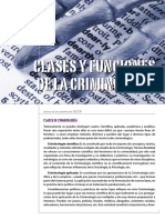 DERECHO PENAL. Clases y funciones de la criminología..pdf
