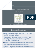 Provost's Leadership Retreat: WWW - Case.edu/admin/aces
