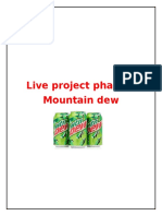 Live Project Phase-2 Mountain Dew