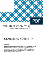 Evaluasi Kosmetik