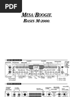 Mesa Boogie Basis - M-2000